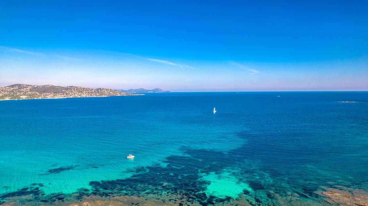 Luxueuse Villa, Incroyable Vue Mer, Piscine Sainte-Maxime Esterno foto