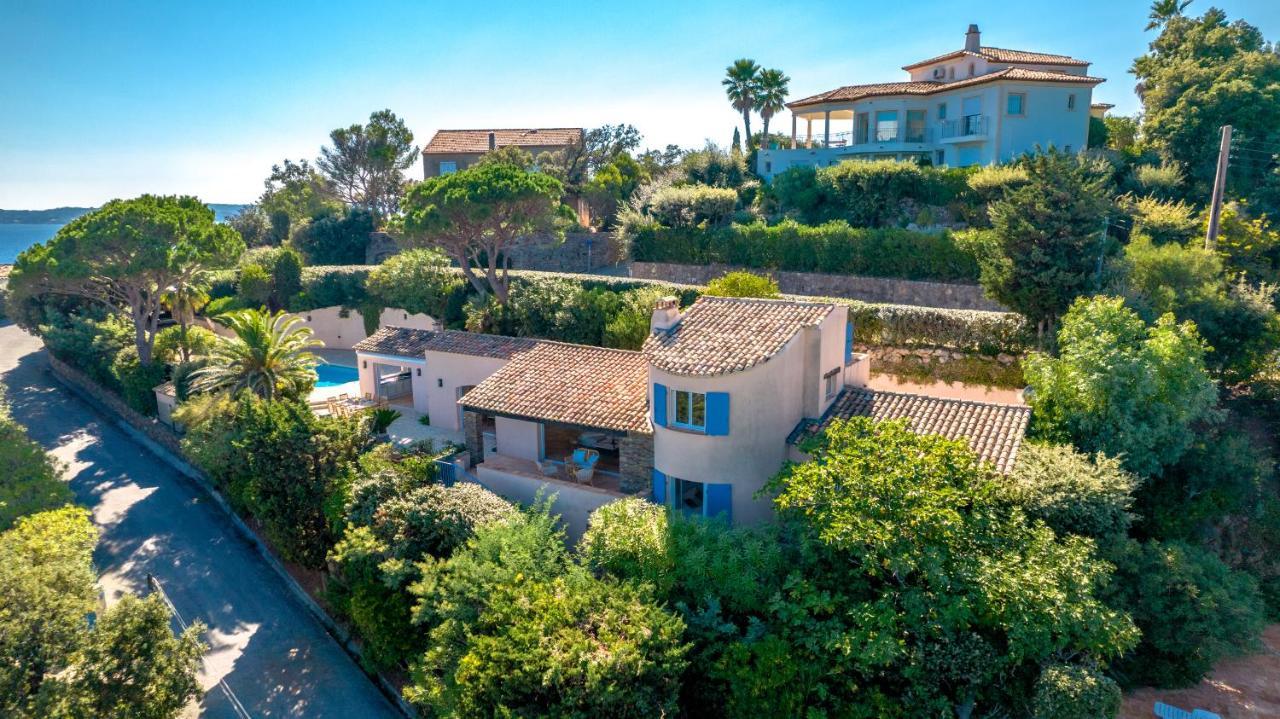 Luxueuse Villa, Incroyable Vue Mer, Piscine Sainte-Maxime Esterno foto