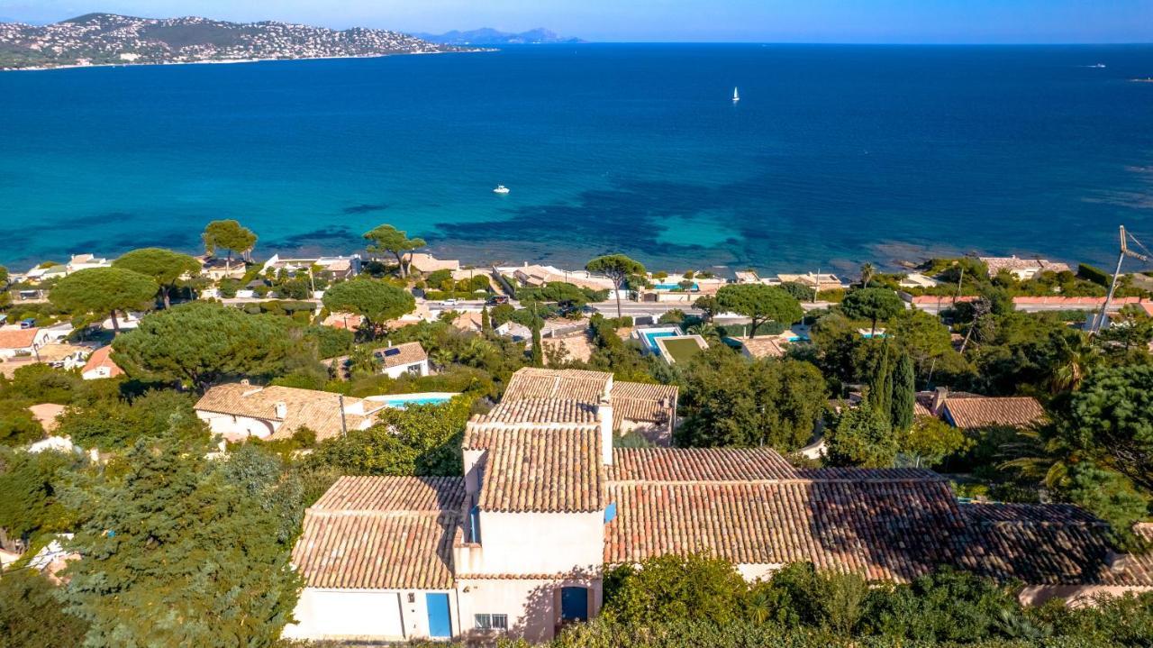 Luxueuse Villa, Incroyable Vue Mer, Piscine Sainte-Maxime Esterno foto