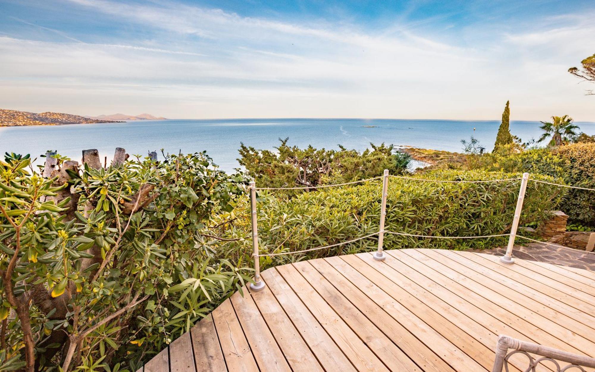 Luxueuse Villa, Incroyable Vue Mer, Piscine Sainte-Maxime Esterno foto