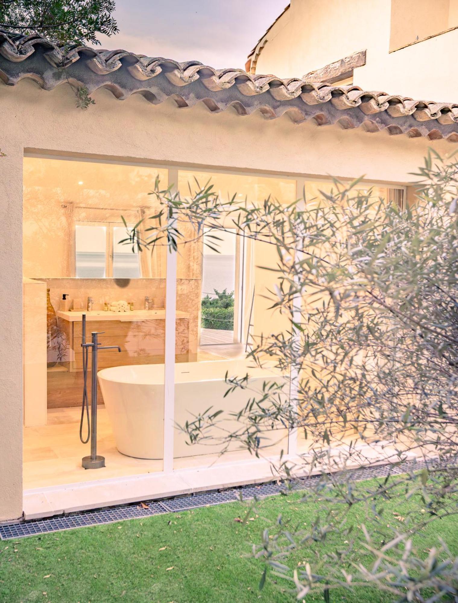 Luxueuse Villa, Incroyable Vue Mer, Piscine Sainte-Maxime Esterno foto