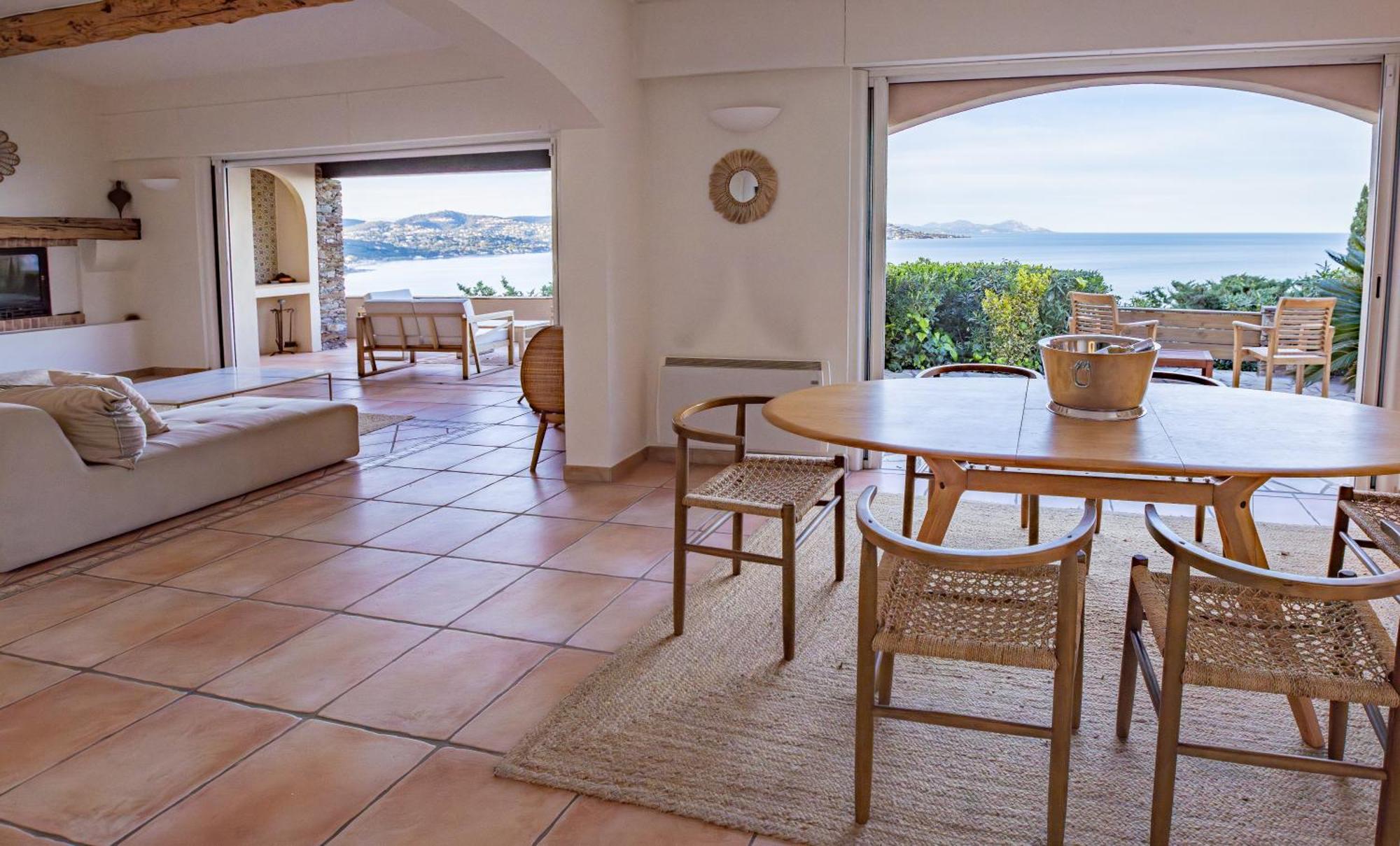 Luxueuse Villa, Incroyable Vue Mer, Piscine Sainte-Maxime Esterno foto