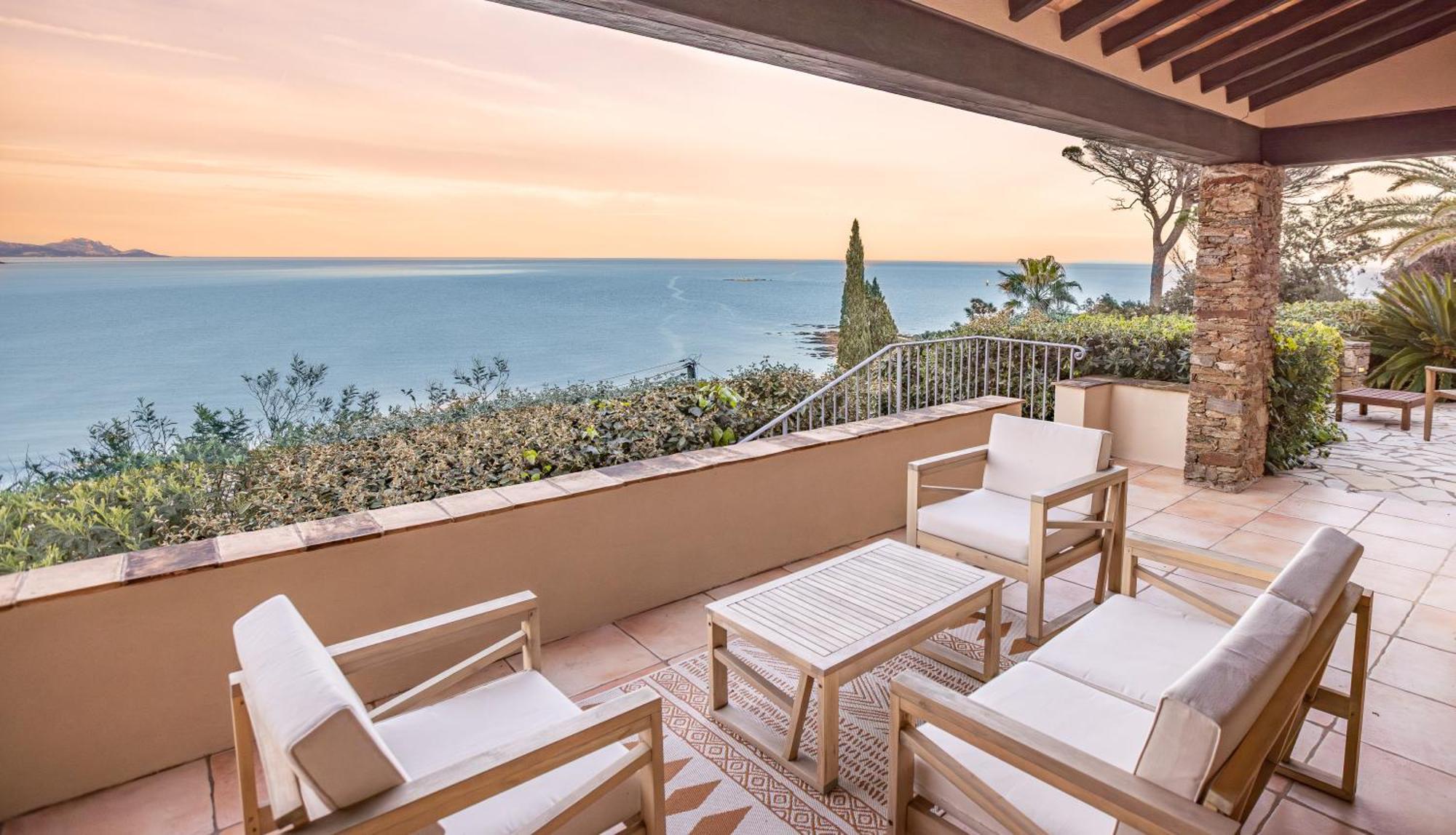 Luxueuse Villa, Incroyable Vue Mer, Piscine Sainte-Maxime Esterno foto