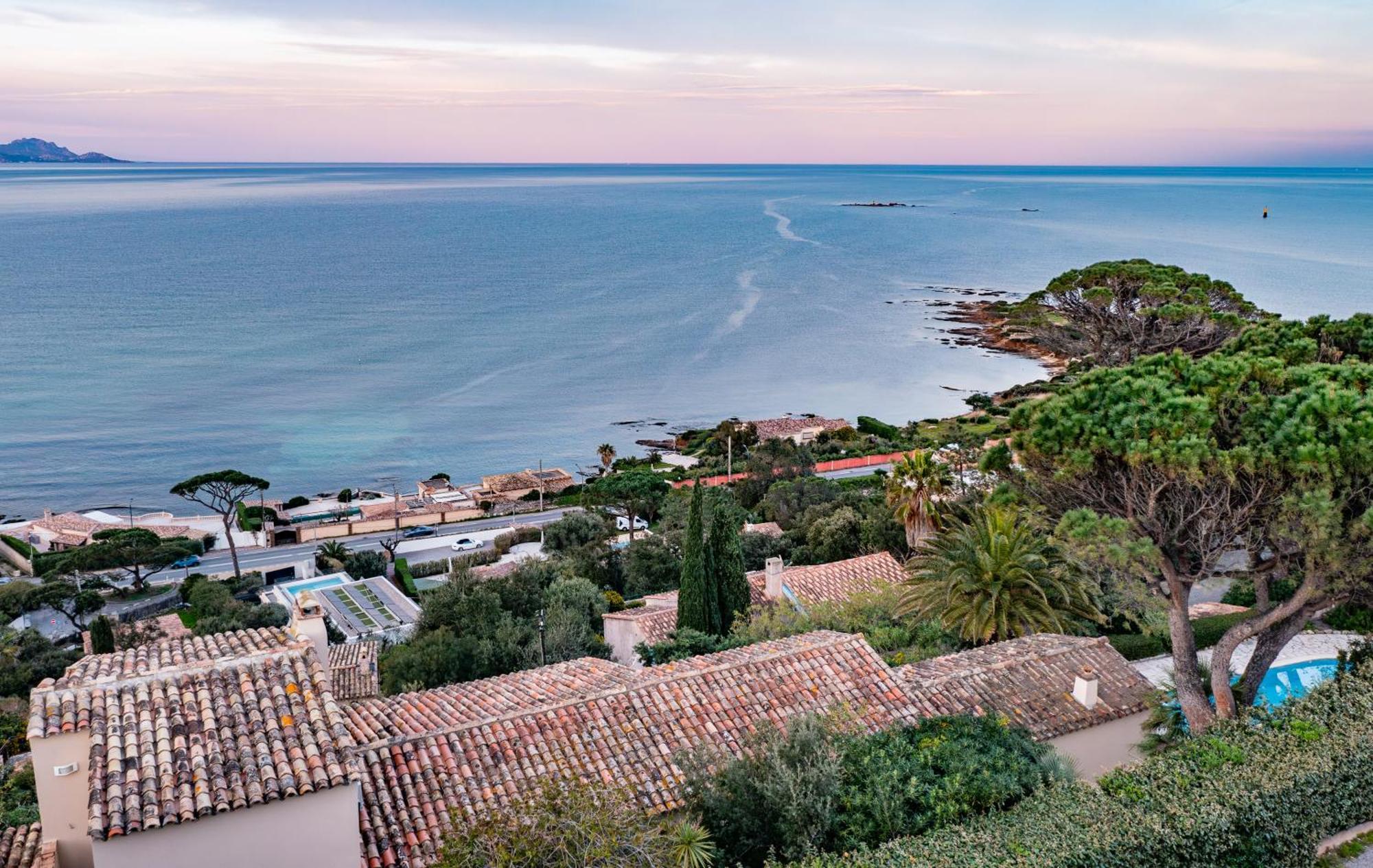 Luxueuse Villa, Incroyable Vue Mer, Piscine Sainte-Maxime Esterno foto